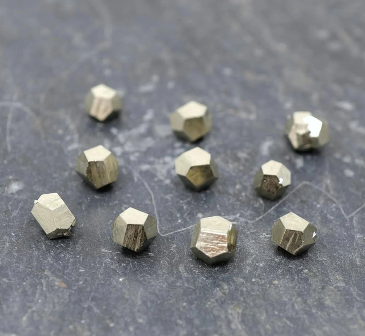 LOT OF 10 Spanish Penta Pyrite Stones